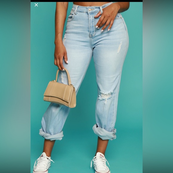 Swank A Posh Talk To Me Distressed Bootcut Jeans -
Light Wash Size-13 - Picture 7 of 7